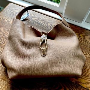 Rooney & Bourke Leather Hobo